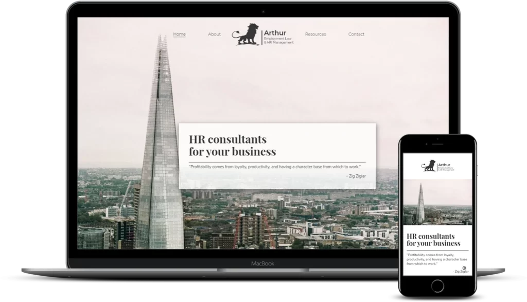 Employment law firm - Website Design Case study - NetSwifter - 4