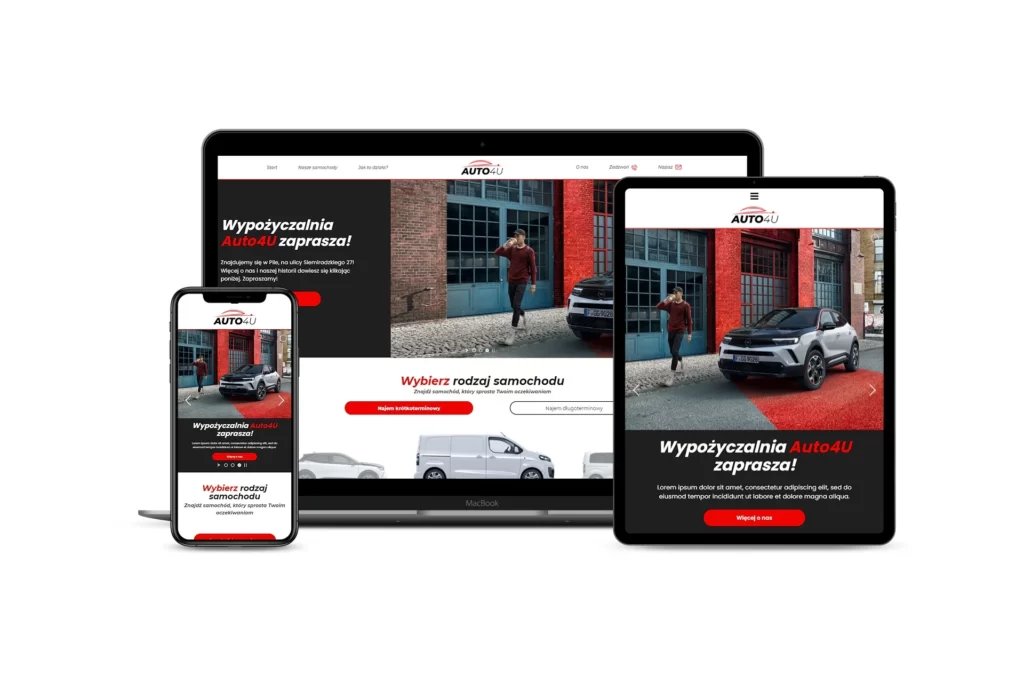 Car rental company website design Case study - NetSwifter - 2